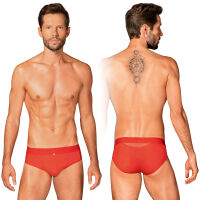 Obsessive červené pánské slipy Boldero  - 74362301 - 3