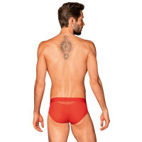 Obsessive červené pánské slipy Boldero  - 74362301 - 2