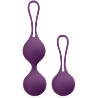 VIBRAČNÍ VENUŠINY KULIČKY - TRÉNING KEGLOVÝCH SVALŮ - SILNÁ LASTURKA, LEPŠI ORGASMUS FIALOVÁ BARVA - 73651824 - 4
