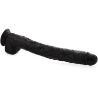 MASIVNÍ DLOUHÝ PENIS 42cm VELKÉ DILDO NA SILNÉ PŘÍSAVCE  - 79734748 - 2