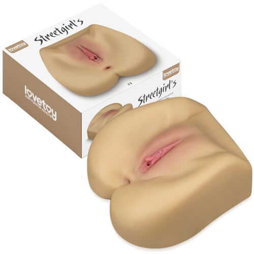 Realistická tělová umělá vagína a anální anatomický masturbátor - 77561468