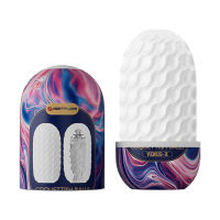 Elastický masturbátor pro muže s hrbolky 13 cm - 73200690 - 2