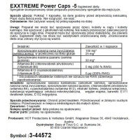 Doplněk stravy Exxtreme Power Caps for Men - 5 kapslí - 72484744 - 2