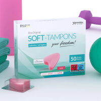 Houbičkové tampony k použití během sexu SOFT TAMPONS MINI 50 ks -77262287 - 2