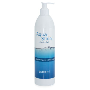 Aqua Slide Erotic Gel lubrikant vodní gel intimní 1000 ml - 78771511