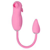 Králíček se sacím stimulátorem a vibračním vajíčkem - 77453271 - 4