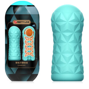 Zelený mužský masturbátor super stimulace umělá vagina - 76872632