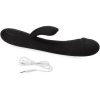 VIBRÁTOR PRO ŽENY SE STIMULÁTOREM KLITORISU 10 FUNKCÍ  - 76312855 - 2