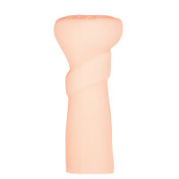 MASTURBÁTOR Z UMĚLÉ KŮŽE CYBERSKIN, UMĚLÝ ANUS + SACÍ PUMPIČKA  - 75222530 - 2