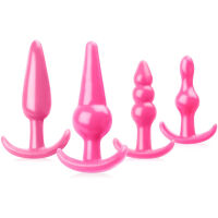 4 ANÁLNÍ KOLÍKY RŮZNÉ ROZMĚRY A TVARY SEX KOMPLET – 70679811 - 3