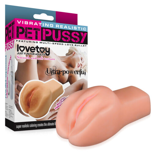 Realistický masturbátor pro muže umělá vagína s vibracemi - 72459826