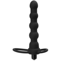 VIBRUJÍCÍ SONDA ANÁLNÍ KOLÍK NAVLÉKANÝ NA PENIS - 78058119 - 3