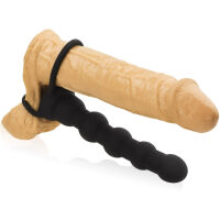 VIBRUJÍCÍ SONDA ANÁLNÍ KOLÍK NAVLÉKANÝ NA PENIS - 78058119 - 2