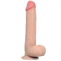 Superrealistické dildo 23 cm penis s posuvnou kůží - 71377717 - 4