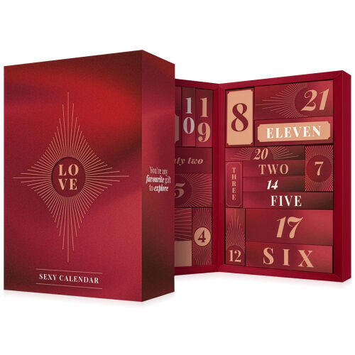 Adventní kalendář s erotickými doplňky pro páry Dreamtoys - 73823134