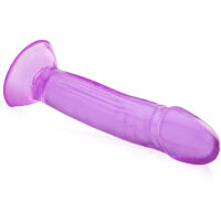 ROVNÉ DILDO PENETRÁTOR VAGÍNY A ANÁLU GELOVÝ PENIS – 71780783 - 2