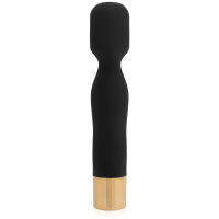 Černý mini masážní wand 10 funkcí vodotěsný 14,5 cm - 73657780 - 8