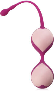 VENUŠINY KULIČKY SE ZÁVAŽÍM SILIKONOVÉ VAGINÁLNÍ KULIČKY - 70253036