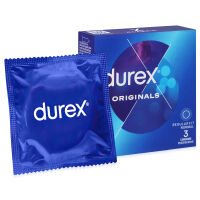 Durex Originals klasické latexové kondomy 3 ks - 72848307 - 2