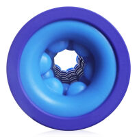 Oboustranný modrý masturbátor pro muže s výstupky - 72809194 - 4