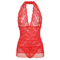 Komplet krajková košilka + tanga Dkaren Jolie - 72457933 - 3