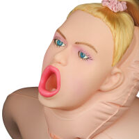 Realistická sex panenka 98 cm 3 otvory tělová – 71596473 - 2