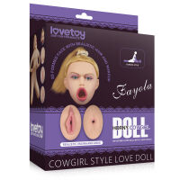 Realistická sex panenka 98 cm 3 otvory tělová – 71596473 - 4