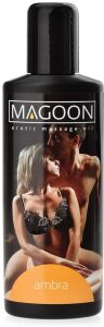 MAGOON AMBERGRIS 100 ml - OLEJ PRO EROTICKOU MASÁŽ S AFRODIZIAKÁLNÍ VŮNÍ JANTARU  - 79886015