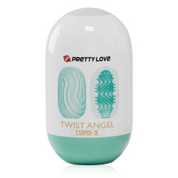 Elastický gelový masturbátor s výstupky pro muže 9 cm - 76305446