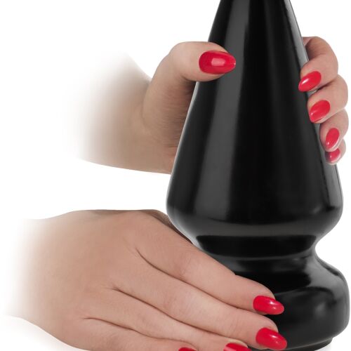 GIGANTICKÝ ANÁLNÍ KOLÍK - PRŮMĚR 9 CM - EXTRÉMNÍ ANAL PLUG XXXXL - 76569241