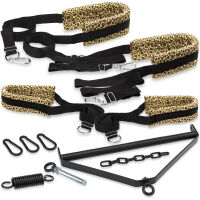 EROTICKÁ HOUPAČKA K ZAVĚŠENÍ DO STROPU SEX SADA K VYUŽITÍ POLOH KAMASUTRY  - 77919245 - 2