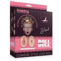 Realistická sexuální panna 98 cm 3 otvory hnědá – 77973647 - 3