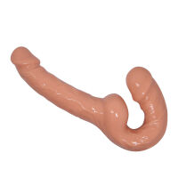 Samonosný strap on dvojitý dildo pro páry pegging 25 cm - 70266474 - 6
