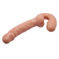 Samonosný strap on dvojitý dildo pro páry pegging 25 cm - 70266474 - 3