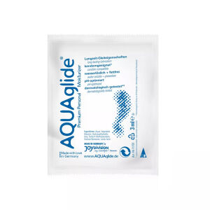 Joy Division intimní gel v sáčku Aqua Glide 3 ml - 78107203