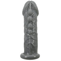 Stimulační návlek zvětšující penis s výstupky a páskem - 71427604 - 4