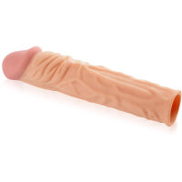 PŘIROZENÝ NÁVLEK PENIS DELŠÍ O 5 CM INTENZIVNĚ STIMULUJÍCÍ – 74770595 - 3