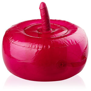 NAFUKOVACÍ SEDÁTKO S DILDO PENISEM 15 cm - 77804237