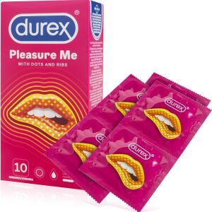  DUREX PLEASURE ME - 10 KUSŮ - VĚTŠÍ  ROZKOŠ PRO OBA - 79026219