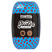 Oboustranný masturbátor pro muže hnědá pochva a ústa - 73146932 - 4