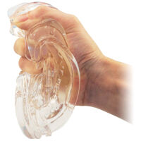 DISKRÉTNÍ GELOVÝ MASTURBÁTOR S VÝČNĚLKY MĚKKÉ ŽELÉ V TUBĚ - 72916525 - 3