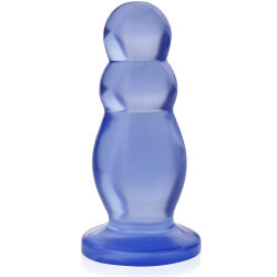 Silný gelový anální kolík, velké dildo s maximálním průměrem 6 cm - 70564008