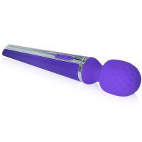 Fialový masážní přístroj WAND 20 vibrací + 8 úrovní intenzity - 75201236 - 2