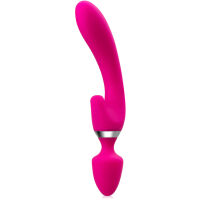 VIBRUJÍCÍ ANÁLNÍ KOLÍK + VIBRÁTOR G SPOT S NÁSADKOU - VÍCEFUNKČNÍ GADGET RŮŽOVÁ BARVA– 73446913 - 3