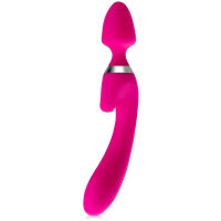 VIBRUJÍCÍ ANÁLNÍ KOLÍK + VIBRÁTOR G SPOT S NÁSADKOU - VÍCEFUNKČNÍ GADGET RŮŽOVÁ BARVA– 73446913 - 5