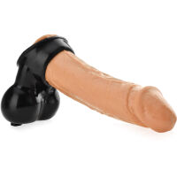 EREKČNÍ NÁVLEK NA PENIS A VARLATA -KLEC NA ŠOUREK - DELŠÍ SEX, ODDÁLENÁ EJAKULACE  - 75131763 - 2