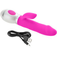 ROTAČNÍ VIBRÁTOR DO ÚZKÉ DÍRKY, STIMULÁTOR KLITORISU - 12 FUNKCÍ  - 76916820 - 2