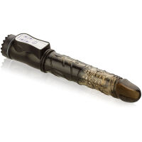 VIBRÁTOR S MASÁŽNÍMI KULIČKAMI  - ČERNÝ – FFL RV01067 - 2