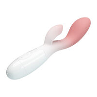 Měkký silikonový vibrátor s výstupkem pro klitoris - 70124072 - 2