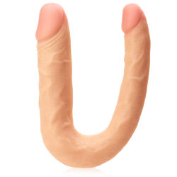 Dvojité tělové dildo dva penisy anální sex 36 cm LGBT - 71686407